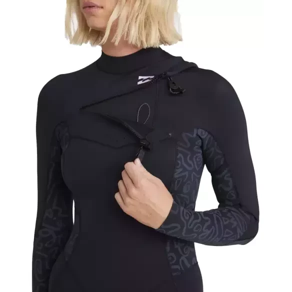 Billabong Synergy Natural 4/3 CZ Wetsuit Black Fade