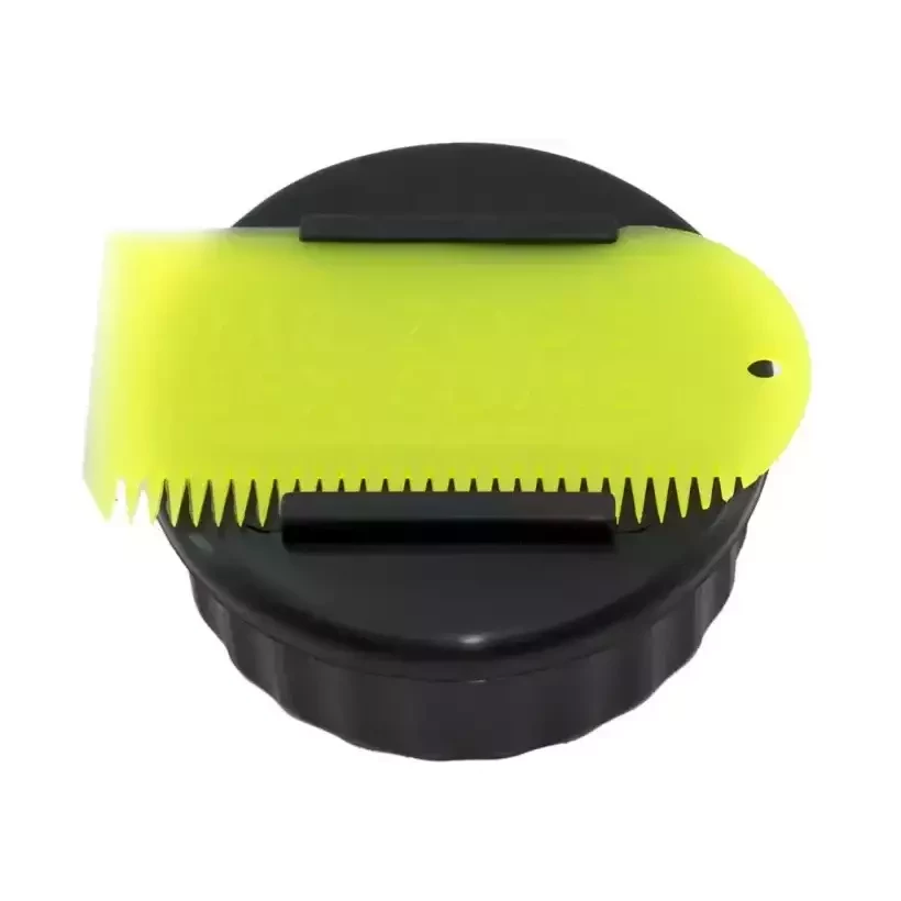 Boite à wax Sex Wax Container+comb Black/Yellow