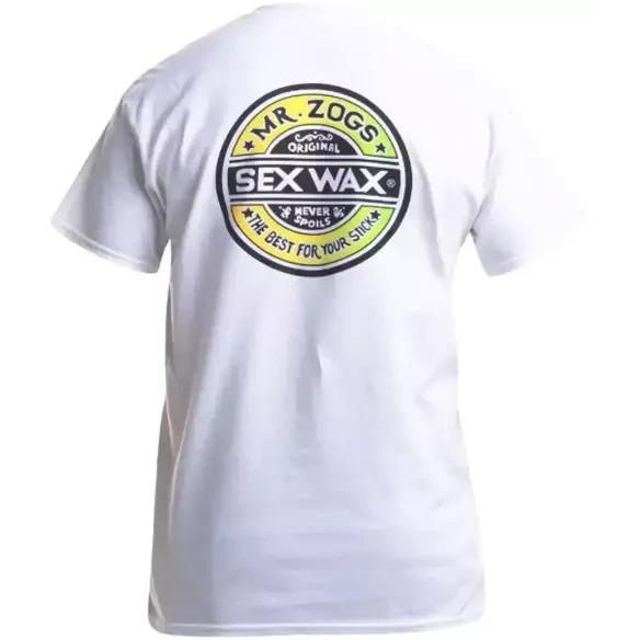 T-Shirt Sex Wax Fade White