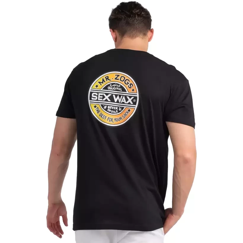 Camiseta Sex Wax Fade Black