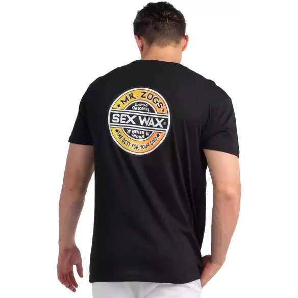 T-Shirt Sex Wax Fade Black