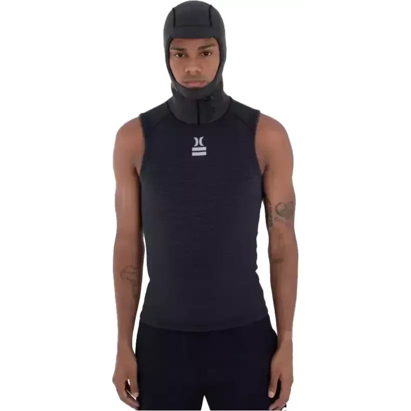 Hurley Plus vest with hood