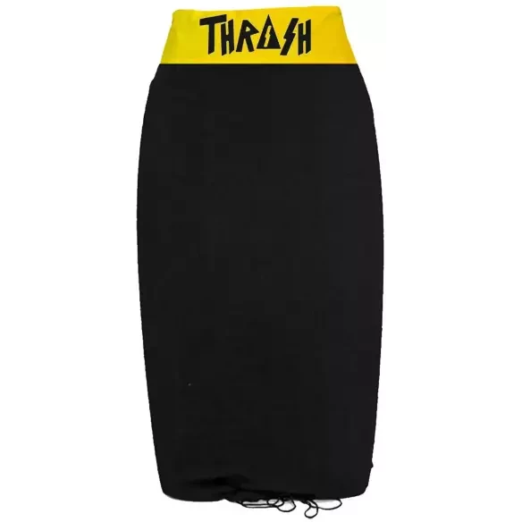 Thrash Stripe Stretch Sox bodyboard cover Black/Yellow