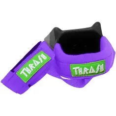 Leash de Pé de pato de bodyboard Thrash com Heel Combo Pad Purple/Green
