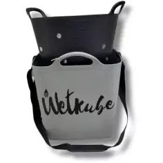 Wetkube quadratisch 27 Liter Grau