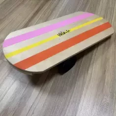 Tabla de equilibrio WetKube Balance Board Red/Yellow/Pink Stripe 2