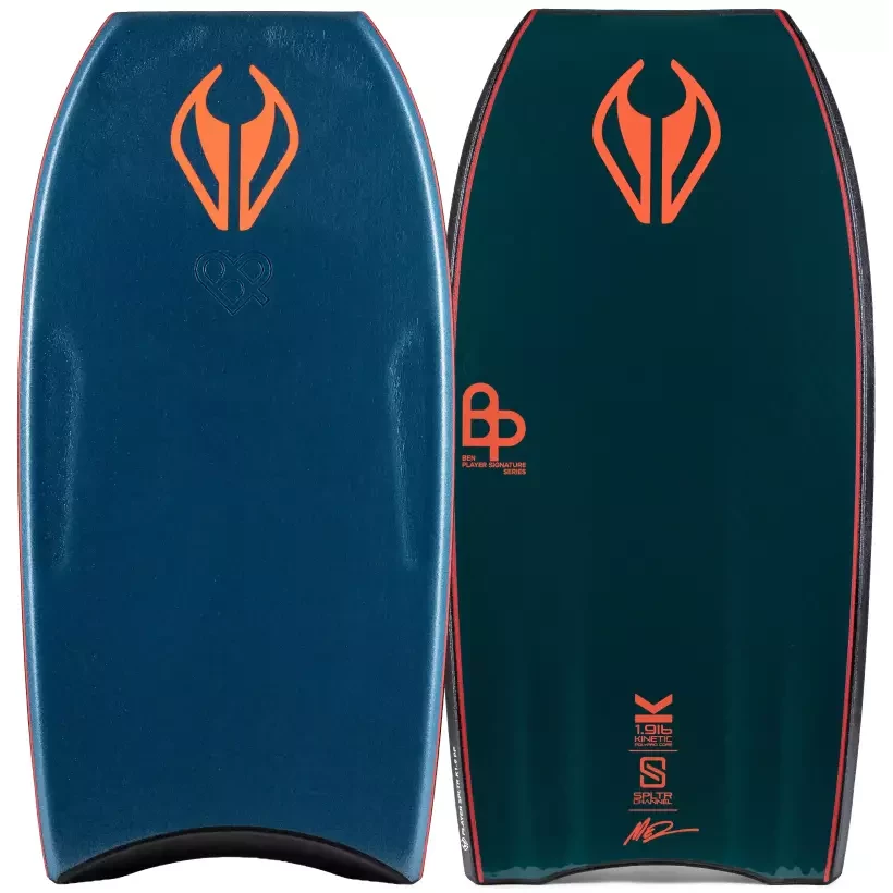 Prancha de bodyboard NMD Ben Player Splitter K19 PP Deep Sea Green/Mallard/Green