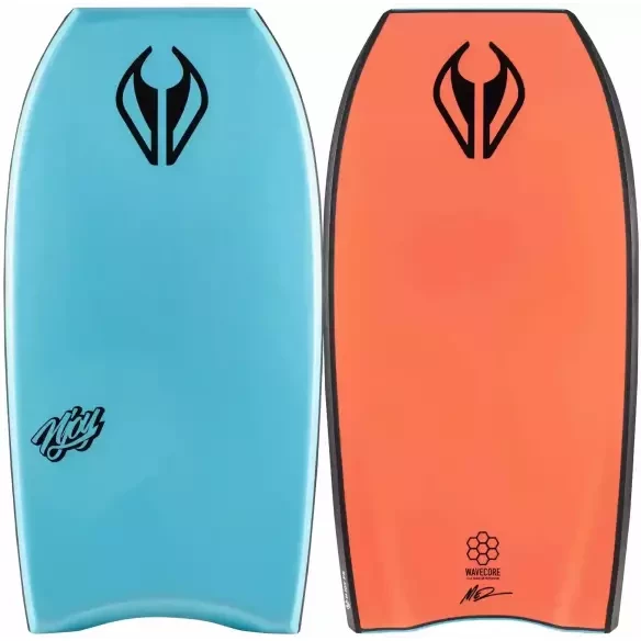 Planche de bodyboard NMD Njoy Aqua/Coral Red