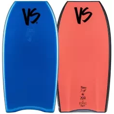 Prancha de bodyboard VS Winchester X4 Mini QUAD K19 PP Royal Blue/Coral Red