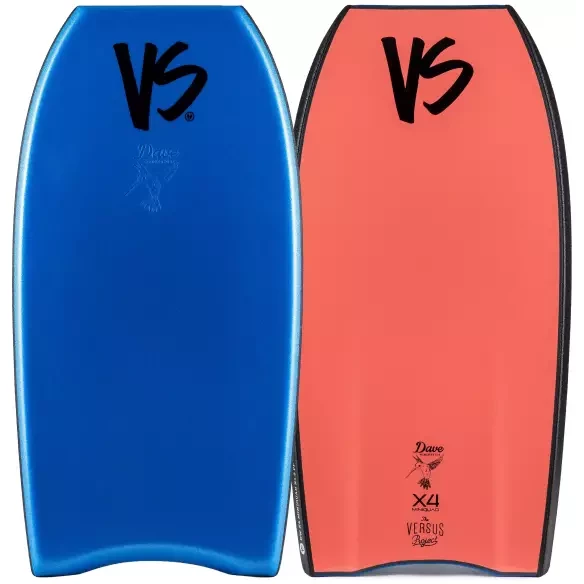 Planche de bodyboard VS Winchester X4 Mini QUAD K19 PP Royal Blue/Coral Red