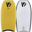 Planche de bodyboard VS Anthony Miller X6 Concave K15 PP Yellow/White
