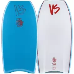 Prancha de bodyboard VS Winston McCall X4 Mini QUAD K19 PP Aqua/White