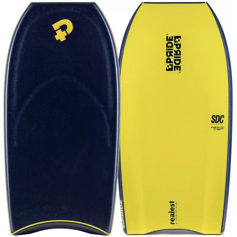 Bodyboard Pride Realest PP SDC Midnight Blue/Fluro Yellow