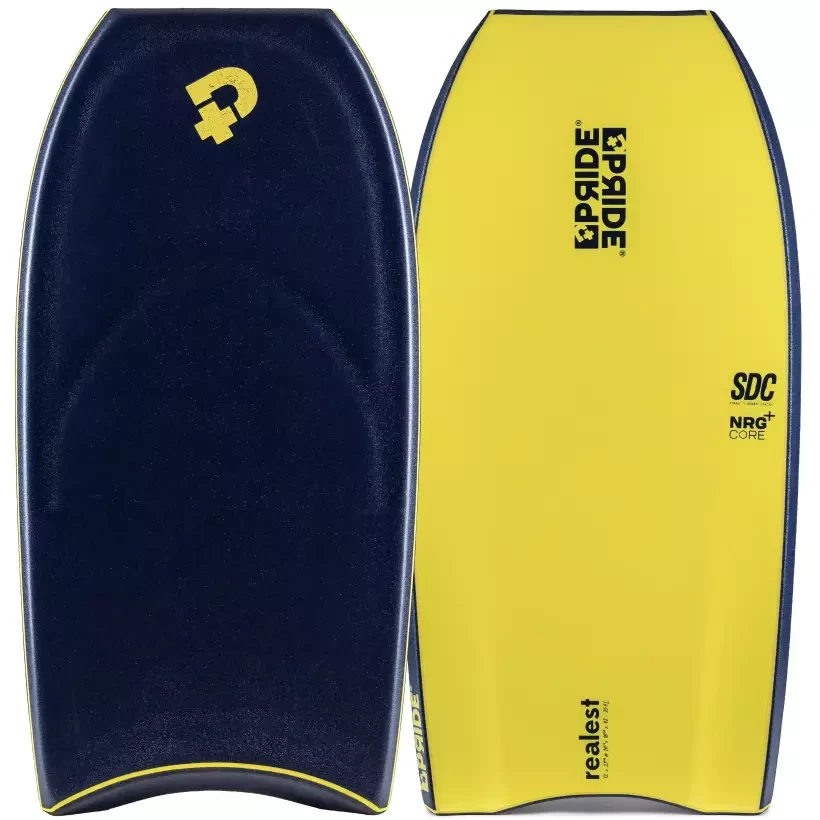 Bodyboard Pride Realest NRG+ SDC Midnight Blue/Fluro Yellow