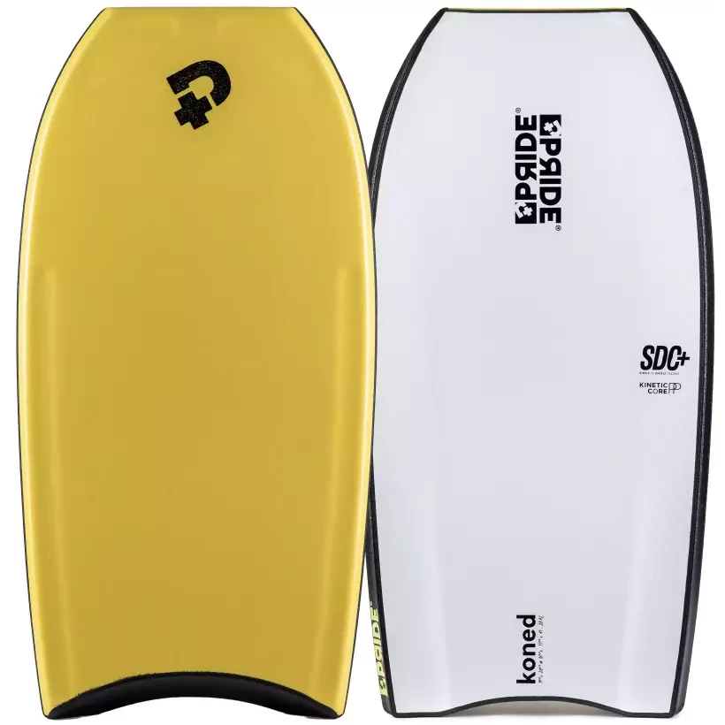 Bodyboard Pride Koned PP SDC+ Tangerine/White