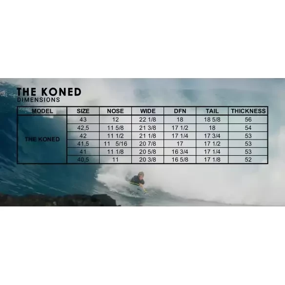 Bodyboard Pride Koned PP RRC Tangerine/White