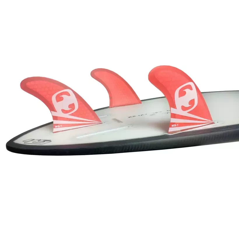 Quilhas surf Mundo-surf MS-1 Core Lite Single Tab Red