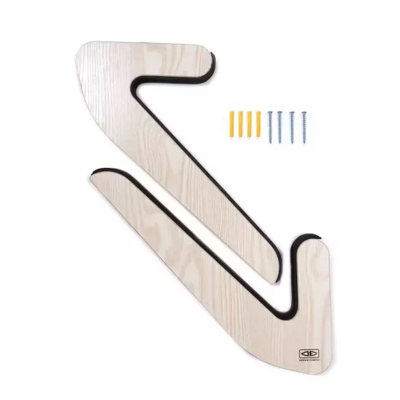 surfboard rack Ocean & Earth Longboard Timber Wall Rack