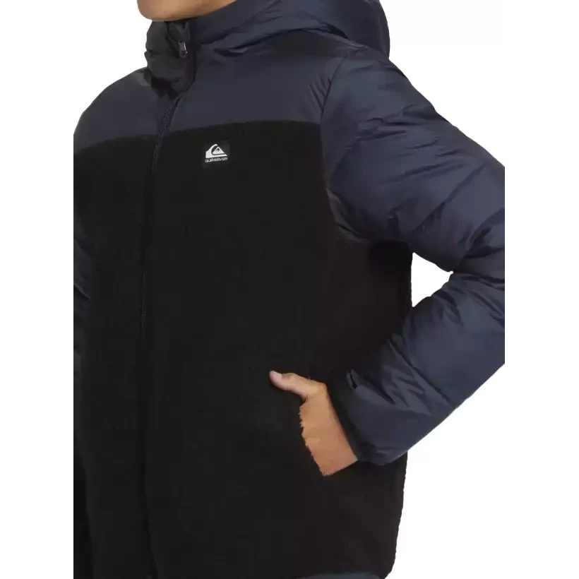 Casaco Quiksilver Scaly Reversible Dark Navy