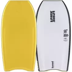 Bodyboard Pride Koned PP Radial Flex SDC+ Varial Tangerine/ white