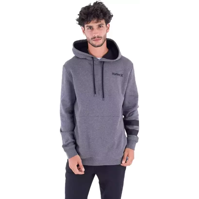 Sudadera Hurley Oceancare hood Grey Htr