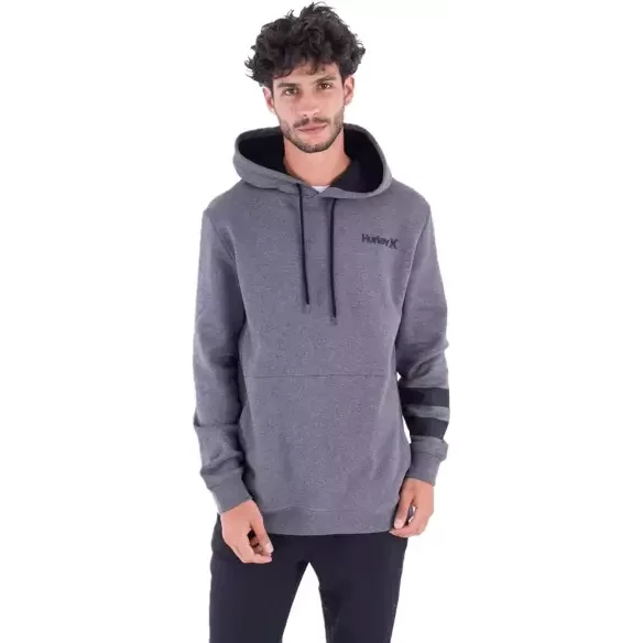 Felpa Hurley Oceancare hood Grey Htr