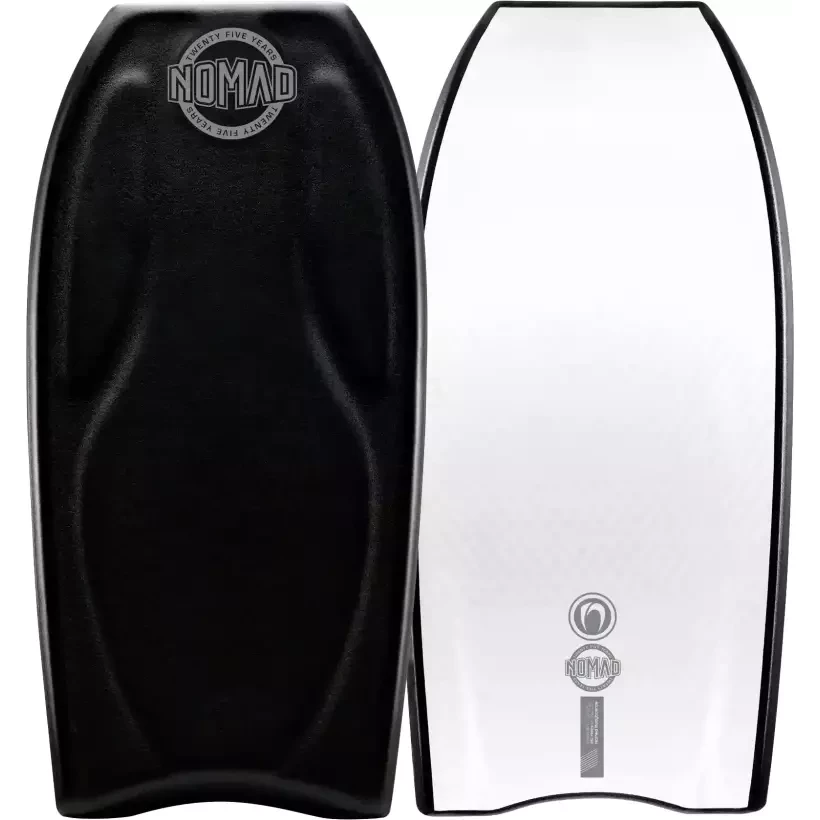 Tabla de Bodyboard Nomad 25 YEAR ANNIVERSARY PREMIUM PP Black/White