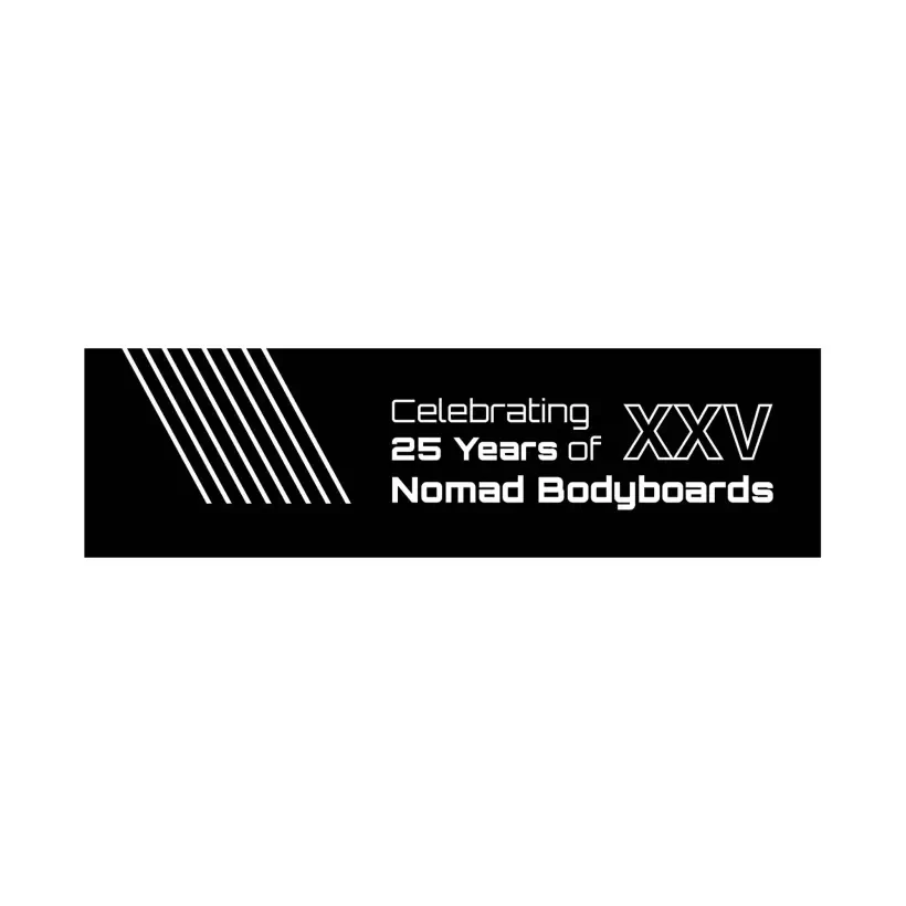 Tabelle Bodyboard Nomad 25 YEAR ANNIVERSARY PREMIUM PP Black/White