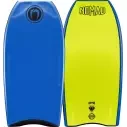 Prancha de bodyboard Nomad Cramsie Pro D12 PP Aztec Blue/Electric Lemon