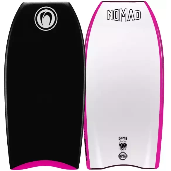 Prancha de bodyboard Nomad Cramsie Prodigy D12 PP Black/White