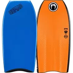 Prancha de bodyboard Nomad Cramsie Quad LTD PP Aztec Blue/Orange
