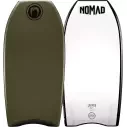 Prancha de bodyboard Nomad Matt Lackey Premium PP Military Green/White