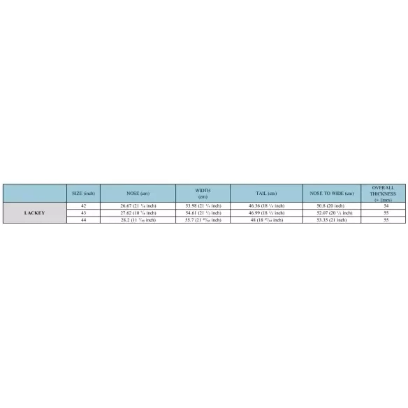 Planche de bodyboard Nomad Matt Lackey Skintec Supreme PP Navy Blue/White
