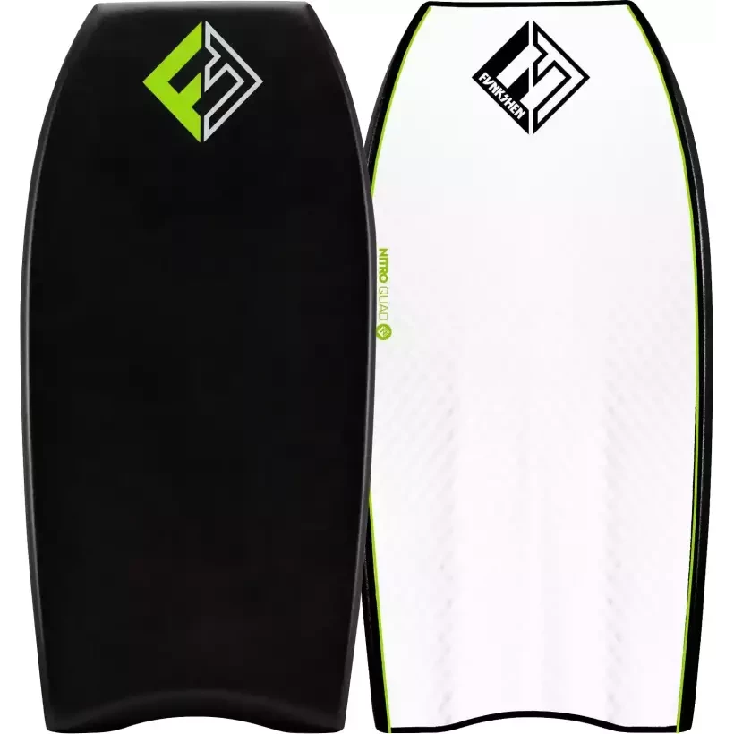 Tabelle Bodyboard Funkshen Nitro Quad Premium PP Black/White