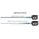 Ocean & Earth Diamond Flex Comp Leash Lime