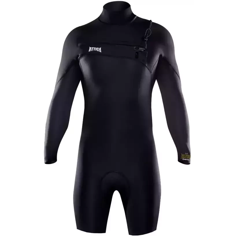 Fato Surf Attica Omega 2/2mm CZ Spring LS Black