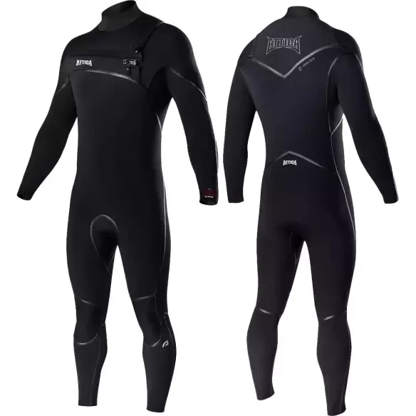Fato Surf Attica Alpha 3/2mm CZ Steamer Black