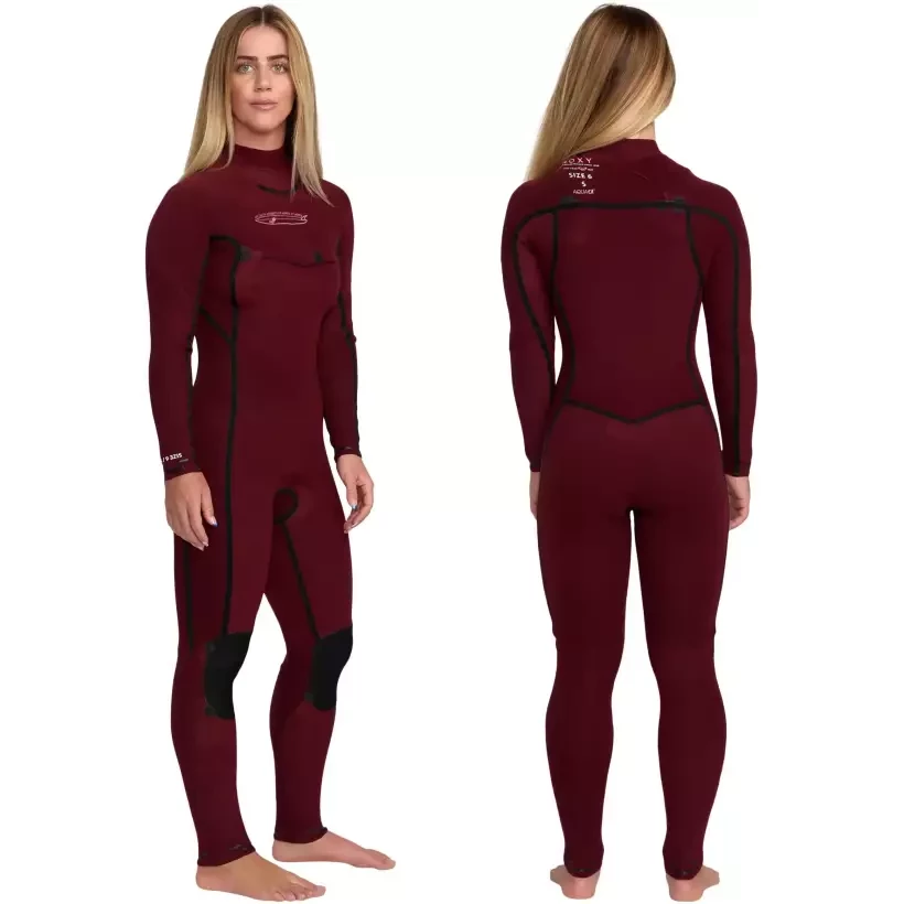 Roxy Elite Xtra Stretch 3/2mm Wetsuit FZ Black