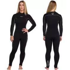 Muta surf Roxy Elite Xtra Stretch 3/2mm FZ Black