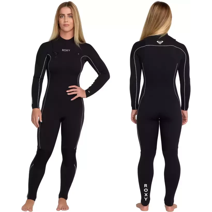 neopreen Roxy Elite Xtra Stretch 3/2mm FZ Black