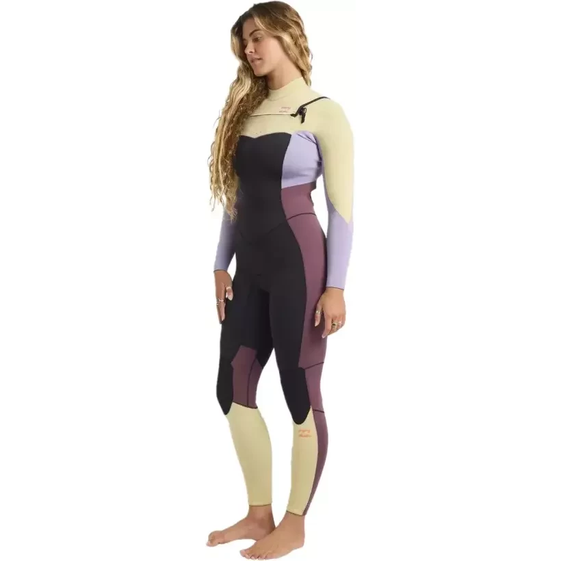 Combinaison Billabong Synergy Natural 3/2mm CZ Grey Violet