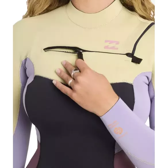 Billabong Synergy Natural 3/2mm CZ Grey Violet