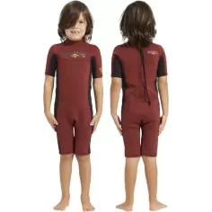 Shorty von Billabong Absolute 2/2mm Toddler Fire Red