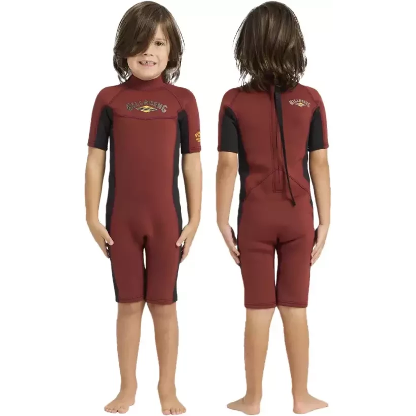 Muta corta Billabong Absolute 2/2mm Toddler Fire Red