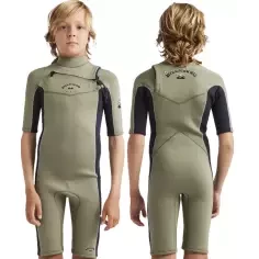 Fato Surf Shorty Billabong Absolute 2/2mm CZ Junior Military