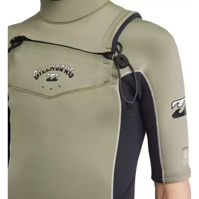 Shorty Billabong Absolute  2/2mm CZ Junior Military