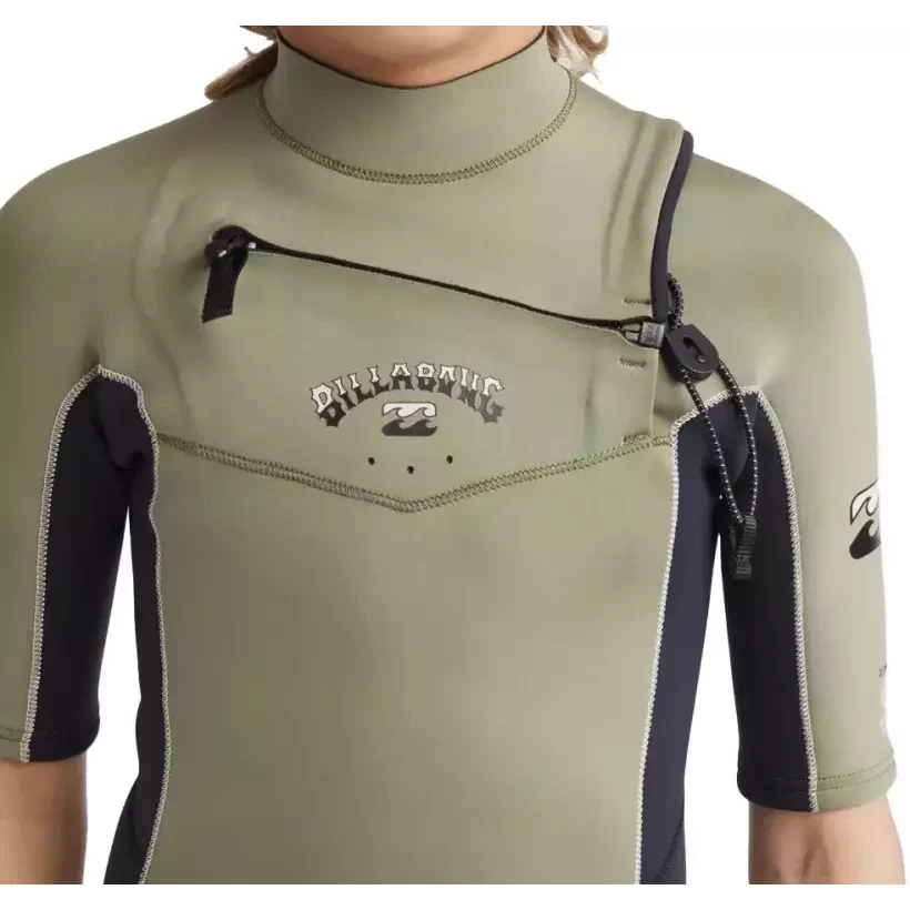 Muta corta Billabong Absolute  2/2mm CZ Junior Military
