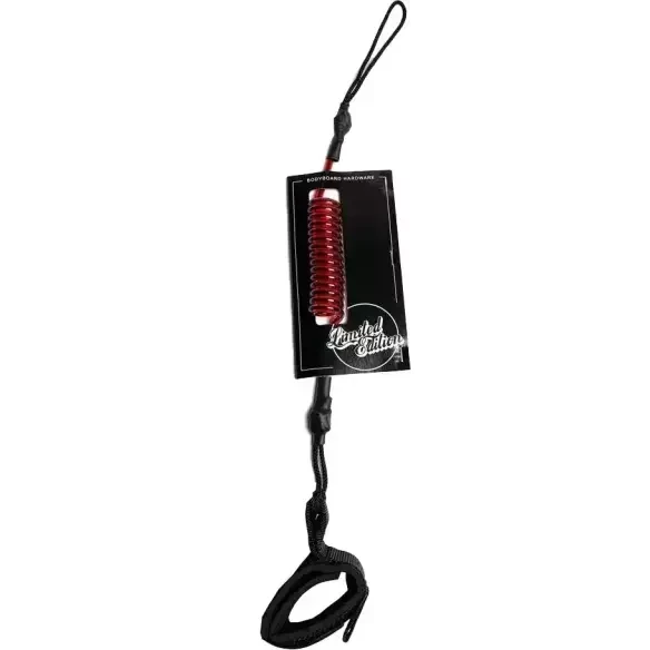 Leash bodyboard Limited Edition Pro bicep Red