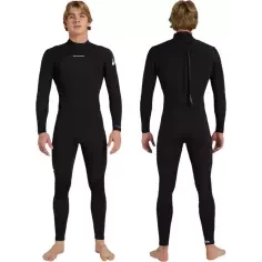 Muta surf Quiksilver Prologue + Flatlock 3/2mm Black