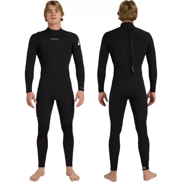 Muta surf Quiksilver Prologue + Flatlock 3/2mm Black